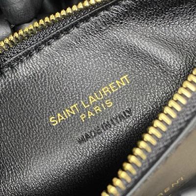 wholesale quality ysl le 5a7 black with golden hardware hobo